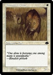 Savannah Lions (Retro Frame) - Foil