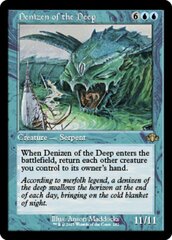 Denizen of the Deep - Foil - Retro Frame