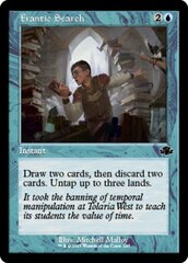 Frantic Search - Foil - Retro Frame