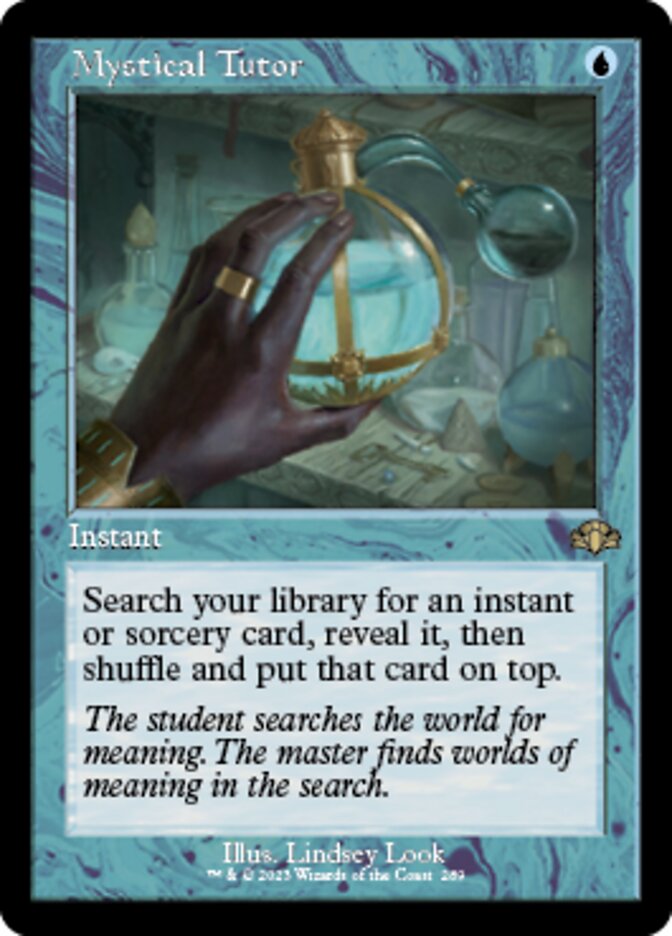 Mystical Tutor - Retro Frame