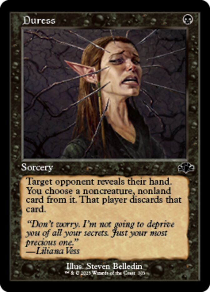 Duress - Foil - Retro Frame