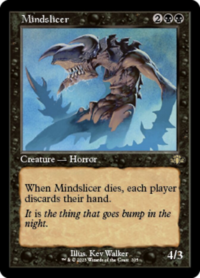 Mindslicer - Retro Frame - Dominaria Remastered