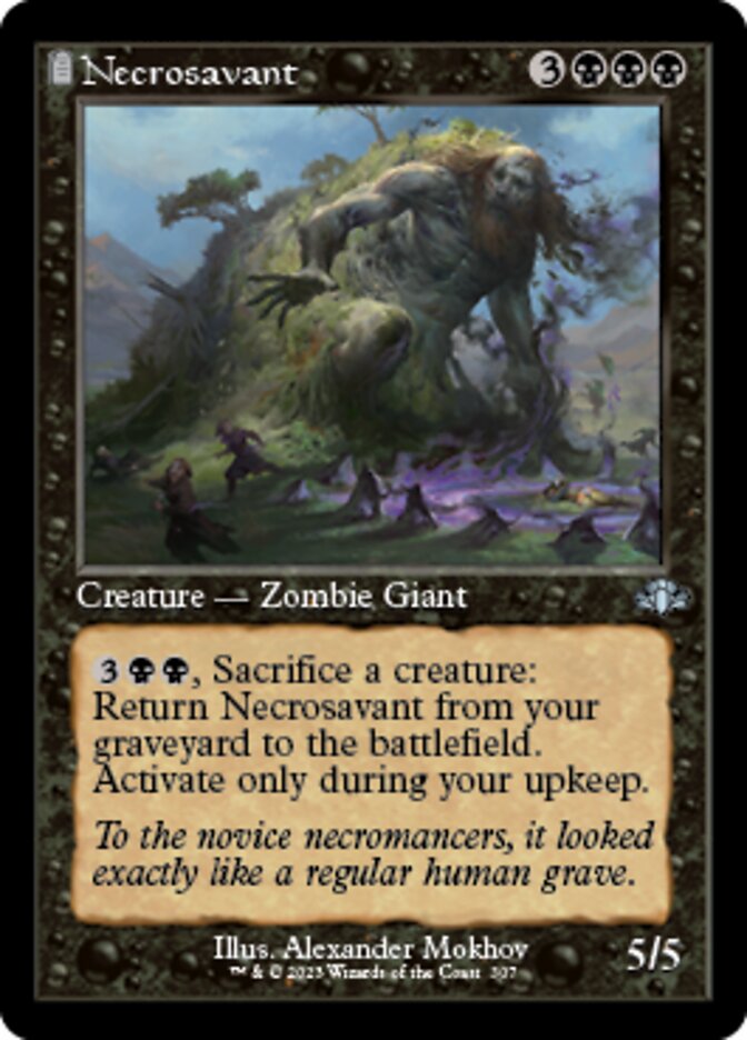 Necrosavant - Foil - Retro Frame