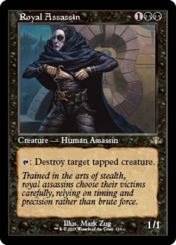 Royal Assassin - Foil - Retro Frame