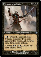 Undead Gladiator - Retro Frame