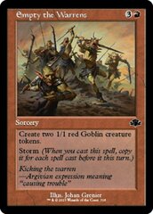 Empty the Warrens (Retro Frame) - Foil