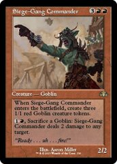 Siege-Gang Commander - Foil - Retro Frame