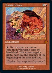 Sneak Attack (Retro Frame) - Foil