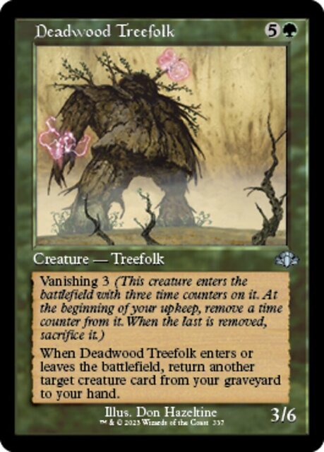 Deadwood Treefolk - Foil - Retro Frame