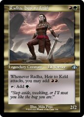 Radha, Heir to Keld (Retro Frame) - Foil