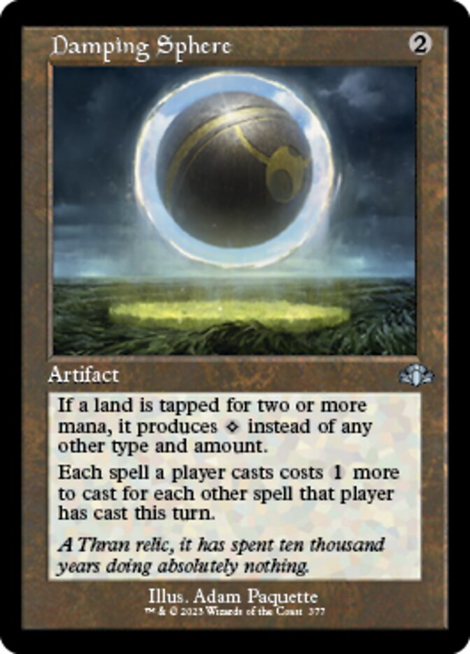 Damping Sphere - Foil - Retro Frame