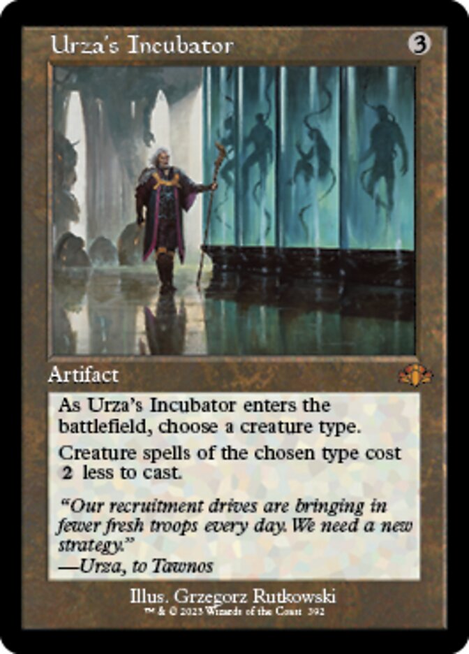 Urzas Incubator - Retro Frame