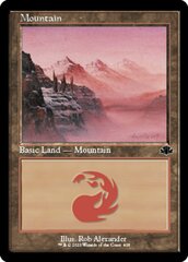 Mountain (408) - Retro Frame