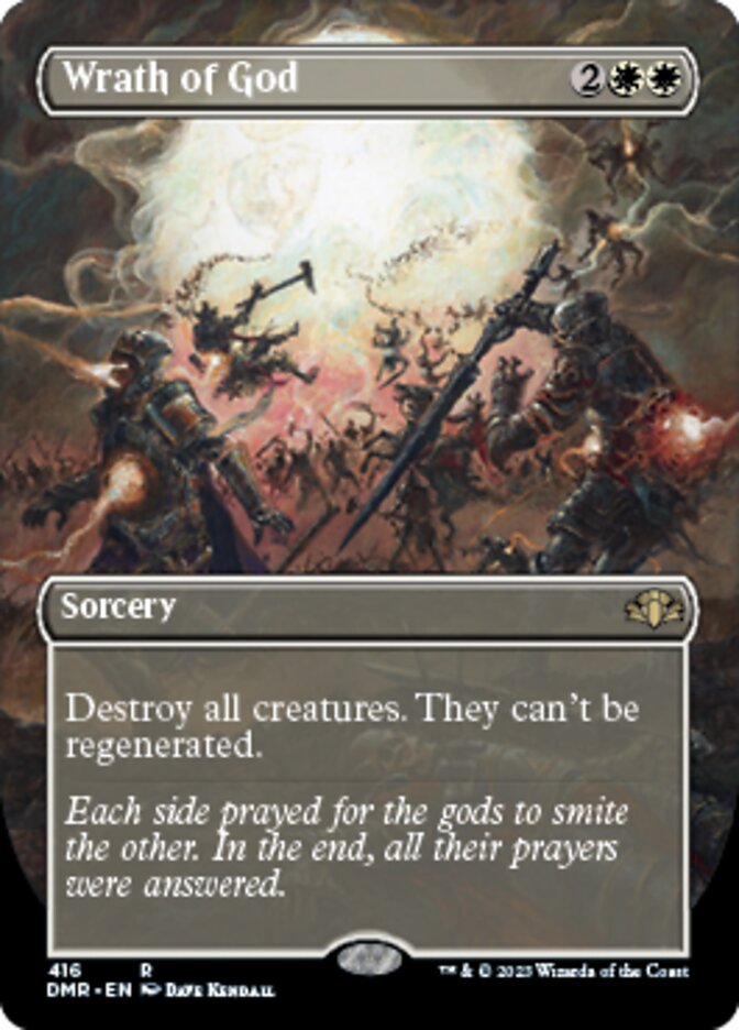 Wrath of God - Foil - Borderless