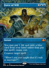 Force of Will (Borderless) - Foil