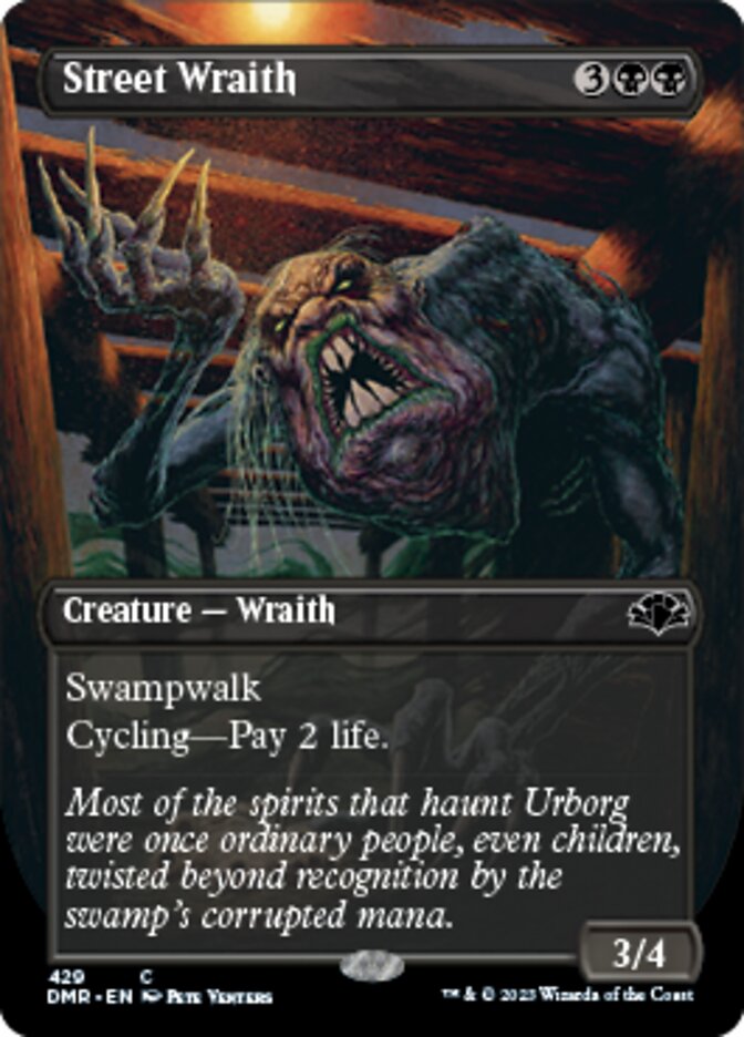 Street Wraith - Foil - Borderless