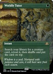 Worldly Tutor (Borderless)