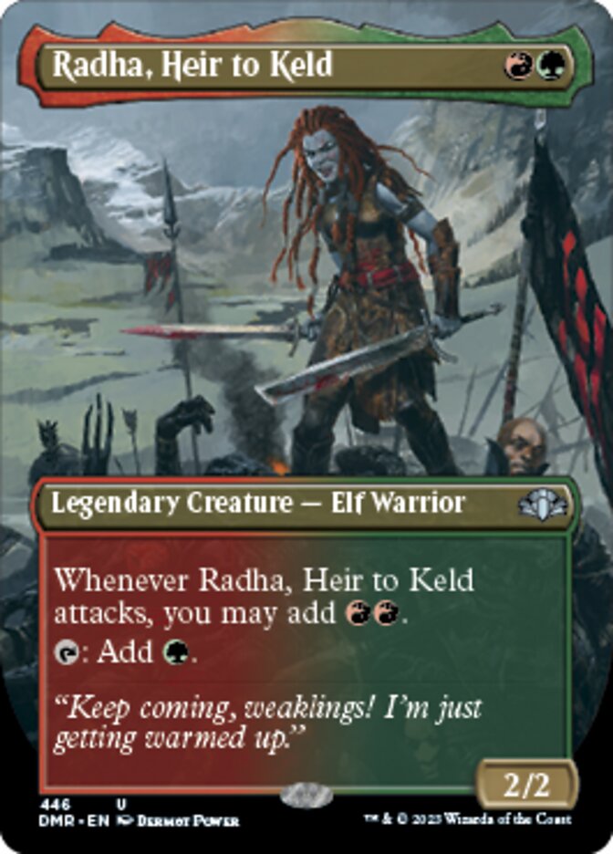 Radha, Heir to Keld - Foil - Borderless