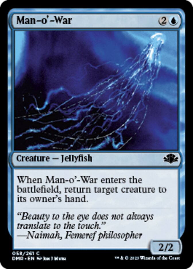 Man-o-War - Foil