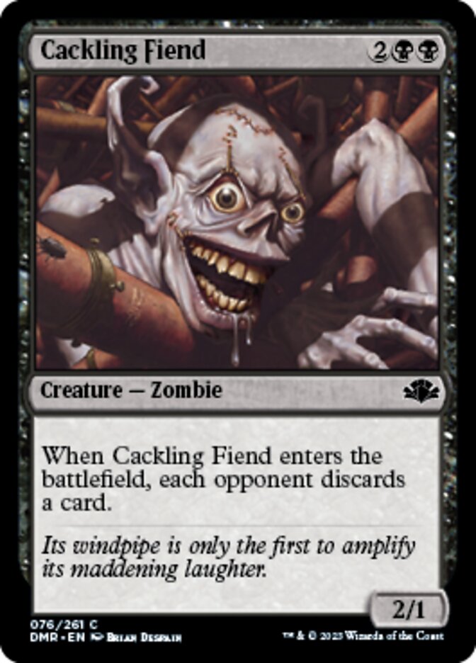 Cackling Fiend - Foil