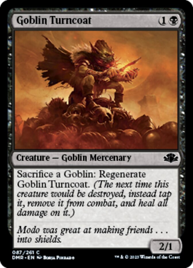 Goblin Turncoat - Foil