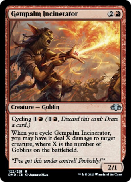 Gempalm Incinerator - Foil