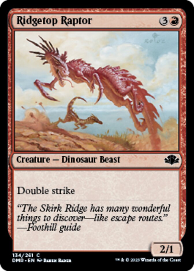 Ridgetop Raptor - Foil