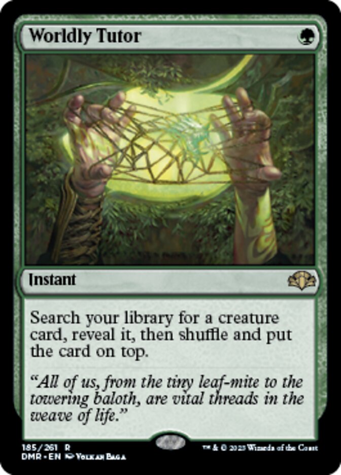 Worldly Tutor - Foil