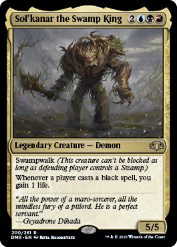 Solkanar the Swamp King - Foil