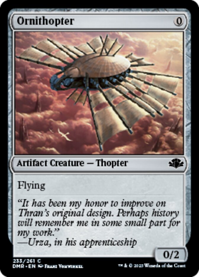 Ornithopter - Foil