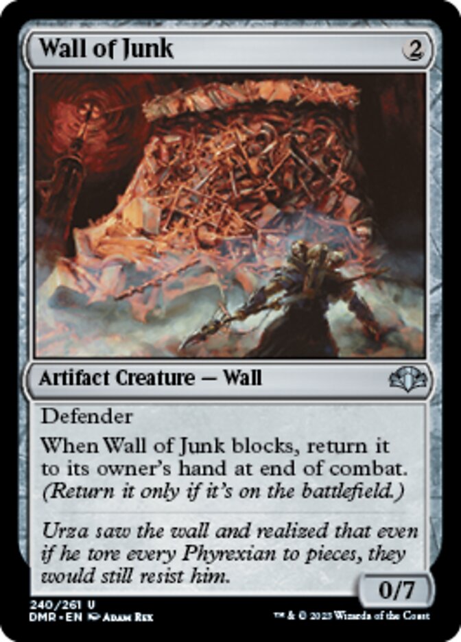 Wall of Junk - Foil