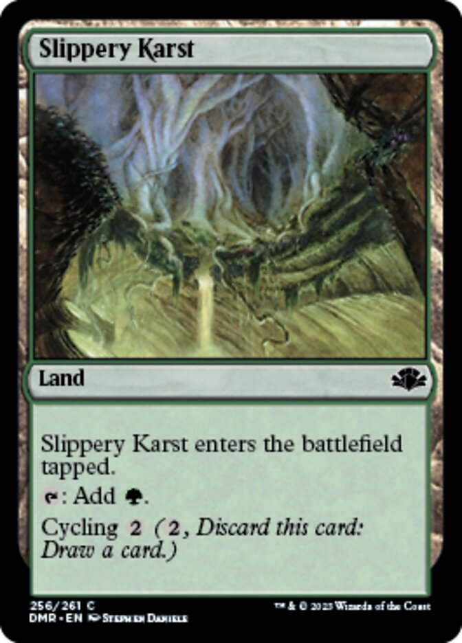 Slippery Karst - Foil