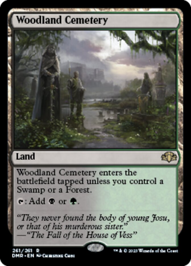 Woodland Cemetery - Foil