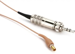 Countryman H6 Headset Cable with 3.5mm Connector for Sennheiser Wireless - Tan