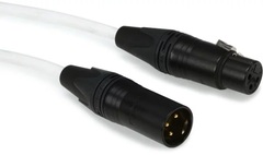 Pro Co 10' Quad XLR - XLR Cable - White