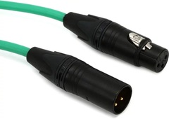 Pro Co 20' Quad XLR - XLR Cable - Green