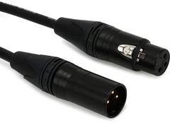 Pro Co 10' Quad XLR - XLR Cable - Black