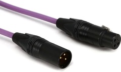 Pro Co 10' Quad XLR - XLR Cable - Violet
