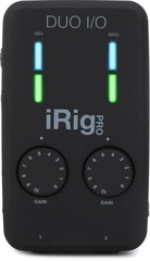 IK Multimedia iRig Pro Duo I/O 2-channel Audio/MIDI Interface for iOS, Android, and Mac/PC