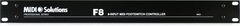 MIDI Solutions F8 8-input MIDI Footswitch Controller