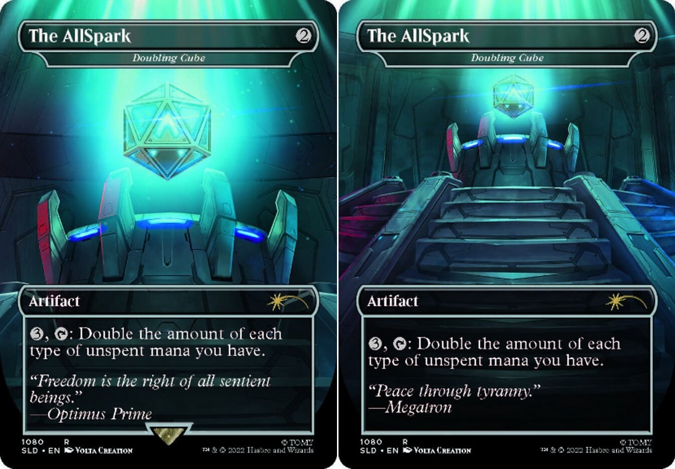 The AllSpark - Doubling Cube - Borderless