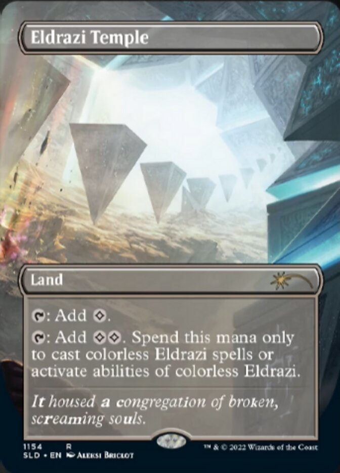 Eldrazi Temple - Borderless