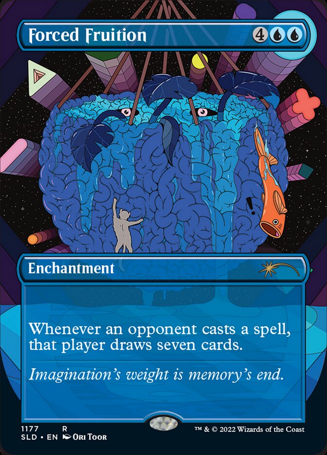 Forced Fruition - Foil - Borderless Forced Fruition - Foil - Borderless
