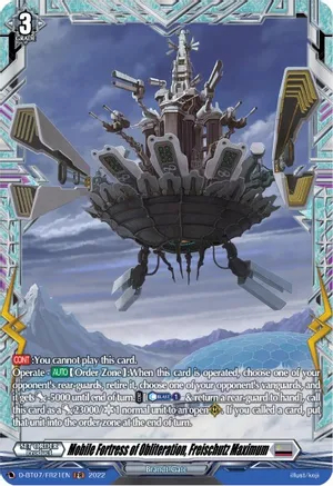 Mobile Fortress of Obliteration, Freischutz Maximum - D-BT07/FR21EN - FR