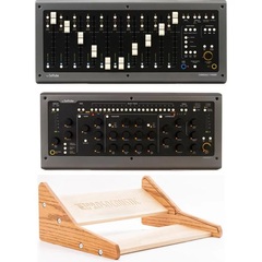 Softube Console 1 System with Wood Desktop Stand - Light Stain
