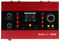Focusrite RedNet X2P 2x2 Ethernet Audio Digital IO with Mic Preamps