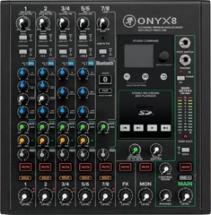 Mackie Onyx8 8-channel Analog Mixer with Multi-Track USB
