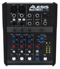 Alesis Multimix 4 USB FX Mixer with USB & Effects
