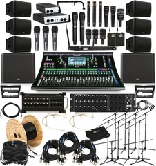 Allen & Heath SQ6 and QSC KLA Complete PA Package