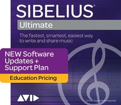 Avid Sibelius Ultimate Academic Version with PhotoScore, NotateMe, and AudioScore Ultimate (download)
